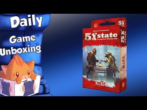 Daily Game Unboxing - 51st State: Allies