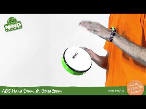 ABS Hand Drum 6" - Grass-Green - NINO4GG