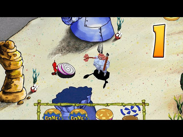 Vídeo relacionado con SPONGEBOB SQUAREPANTS Licenciado Oficialmente Homestyle Krabby Patty Camiseta para Hombre (Azul Marino)