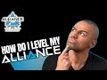 How do I level my Alliance RV?