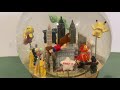 Macy S 2002 Thanksgiving Parade Snow Globe I Love A Parade MUSICAL Pikachu Bob The Builder Too
