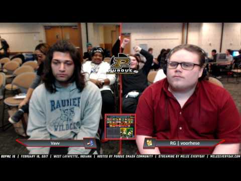 BOPME 16 - RG | voorhese (Fox) vs. Vavv (Falco) - SSBM - RR Pools