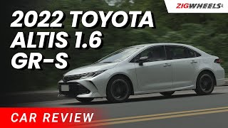 2022 Toyota Corolla Altis 1.6 GR-S Review | Zigwheels.Ph