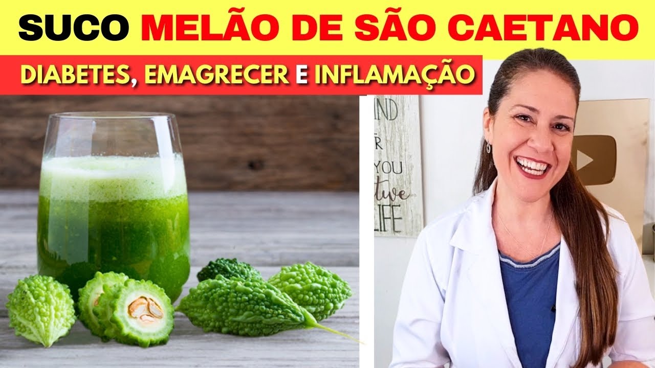 8 Benefícios do SUCO DE MELÃO DE SÃO CAETANO - Diabetes, Emagrecer, Inflamação, Coração,...