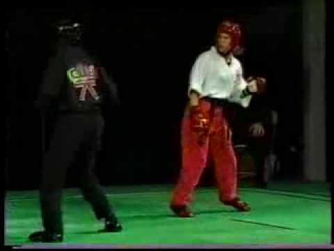 Claire Cocozza vs Dottie White 2001 Charlie Lee Karate Tournament