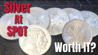 Buying Silver at Spot Deals Returns from some Online Bullion Dealers - Should We Jump Right On them?
