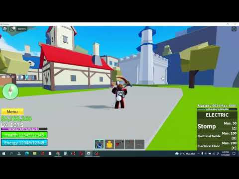 Blox Fruit: New rework fighting style showcase