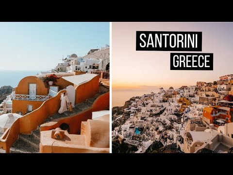 24 horas na sonhadora Santorini, Grécia! | Explorando Fira e Oia!