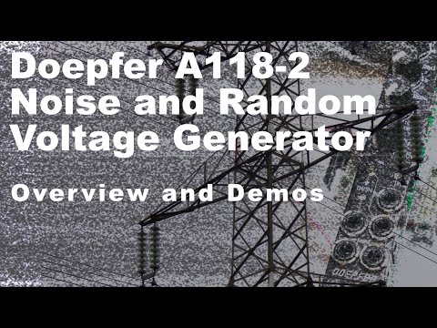 Doepfer A-118V Noise and Random Voltage Generator Vintage Edition 2010s - Black image 4