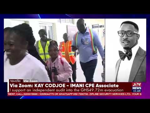 I support an independent audit into the GHS49.72M evacuation - Kay Codjoe, IMANI