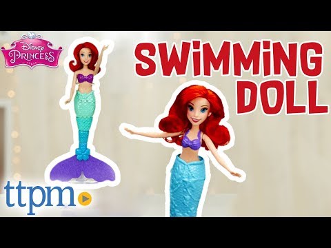 swimming ariel doll waterproof