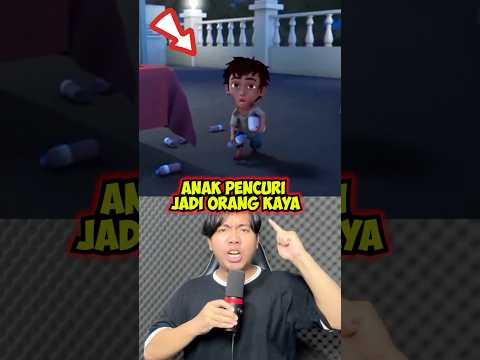 ANAK PEMULUNGI UPIN IPIN JADI ORANG KAYA #shorts #upinipin #boboiboy