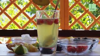 Limonada z zelenim čajem