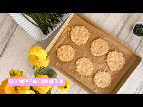 How to Make Crispy Parmesan Crisps | Easy Quick Recipe