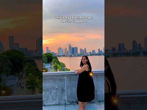 Sunset spot in Singapore
