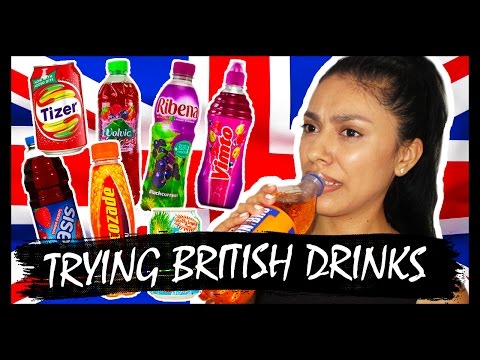 AMERICAN TRIES BRITISH DRINKS!