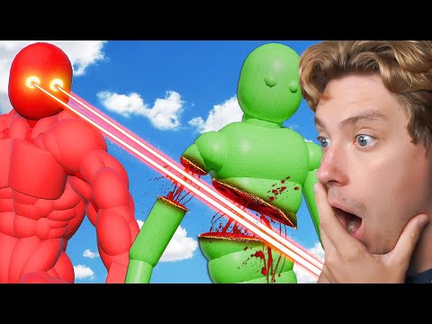 Reacting To The BEST NPC Ragdoll HERO Fights