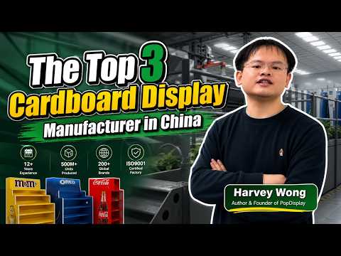 Miniatura de vídeo de visita a la fábrica para la fabricación de expositores de cartón PopDisplay