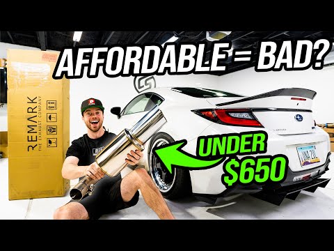 I GOT RID of my BRZ’s TOMEI for a… Cheap Exhaust?