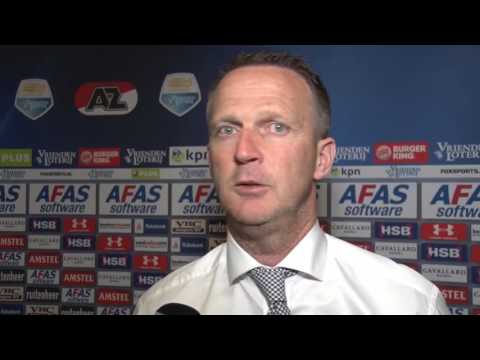 Reactie Van den Brom na AZ - FC Groningen