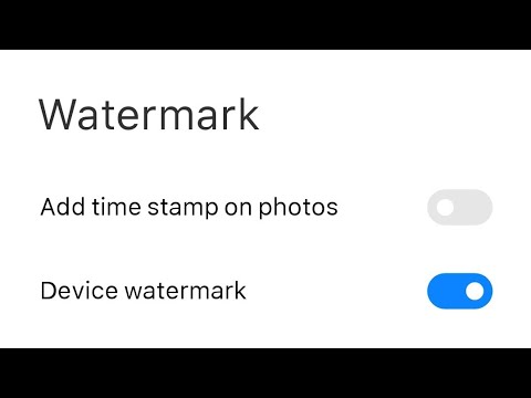 how to add camera watermark in redmi 9, redmi 9a, redmi 9 prime