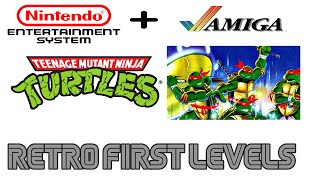 Teenage Mutant Ninja Turtles  - Amiga/NES/Nintendo Entertainment System (Retro First Levels)