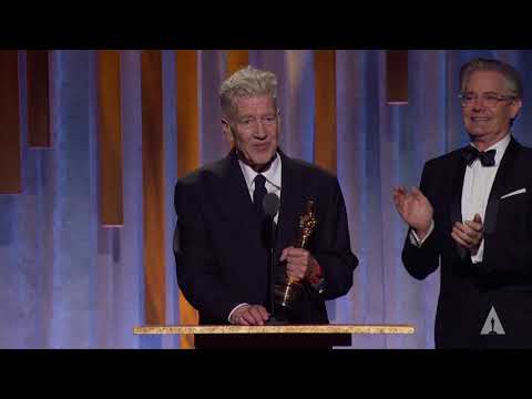 David Lynch receives an Honorary Award at the 2019 Governors Awards Video