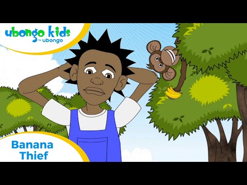 Full Episode #4: Banana Thief | Ubongo Kids | Educational Cartoons from Africa