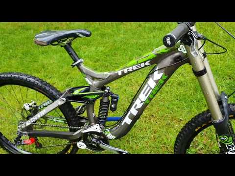 Trek session 88 downhill mountain bike fox 40 mtb review