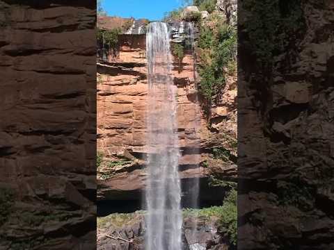 Cachoeira véu de noiva Nova Esperança do Sul RS #shortsvideo #shorts #viajar #turismo