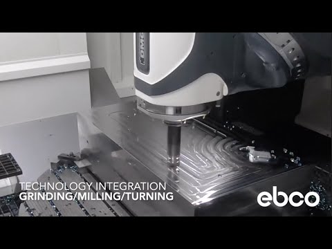 Our new DMG MORI DMU 210 FD at EBCO Industries!