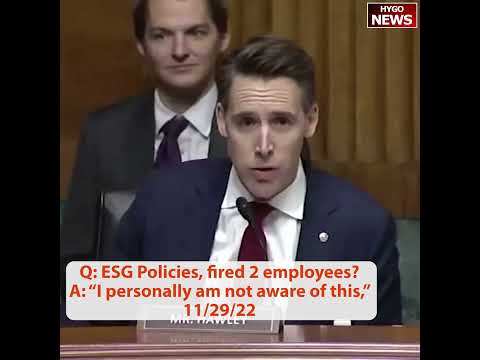 Q: ESG Policies, ever fired employees for religious beliefs? A: 'I personally am not aware of this'