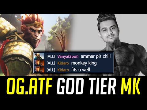 OG.ATF God Tier MONKEY KING -- "Ammar pls chill" DOTA 2