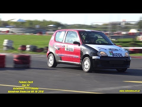 Tomasz Zach - Fiat SC - Asfaltowy PTS 4 Runda  Autodrom Słomczyn 06-10-2018
