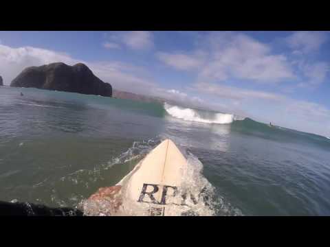 GoPro Surfing Barrels in Auckland Harbour