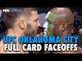 UFC OKC Full Card Final Faceoffs Dricus Du Plessis Vs Kamaru Usman
