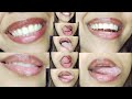 Extreme Closeup Moving Tongue Tongue Challenge Without Lipstick