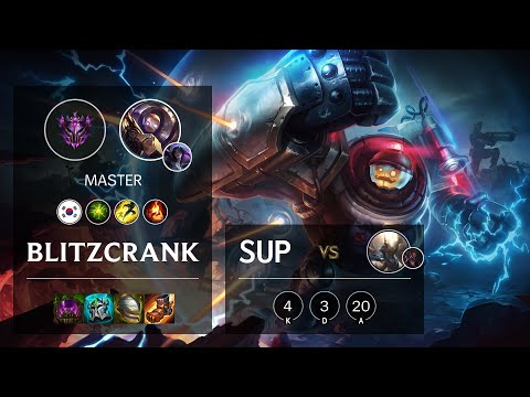 Blitzcrank Support vs Pantheon - KR Master Patch 10.24