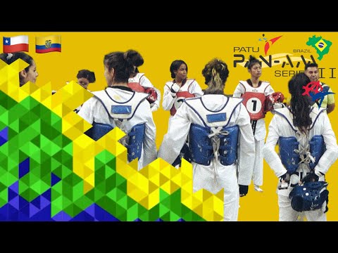 🔵Chile 🇨🇱 vs 🇪🇨 Ecuador 🔴 Female TK-3 Semifinal Panam Series II, Rio de Janeiro 2023