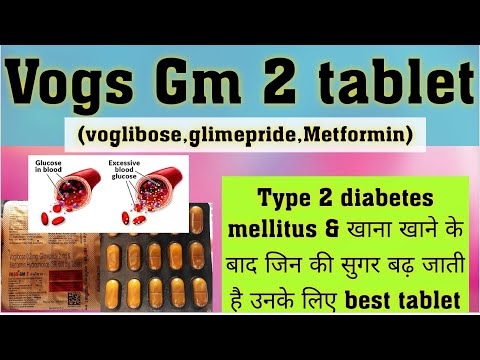 Voglibose metformin hydrochloride sr glimepiride tablet, 1*1...