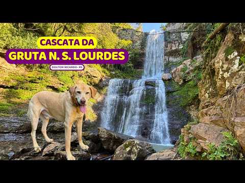 😱 MAIOR Cascata de Doutor Ricardo: Cascata da Gruta Nossa Senhora de Lourdes