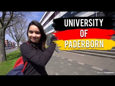 UNIVERSITY OF PADERBORN CAMPUS TOUR BY NIKHILESH DHURE /Universität Paderborn
