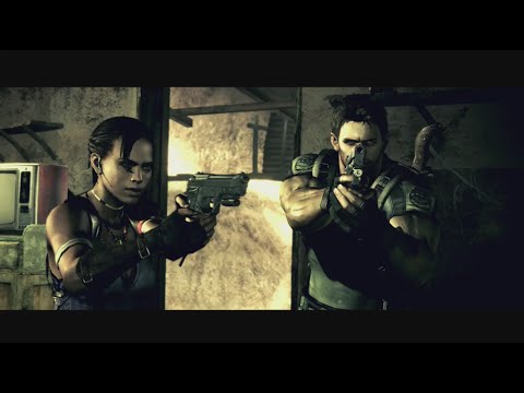 Resident Evil 5 "Remaster" (CO-OP Split Screen) Chapter 1-1