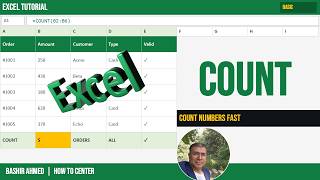 Master the COUNT Function in Excel (+ COUNTA, COUNTBLANK & More!)