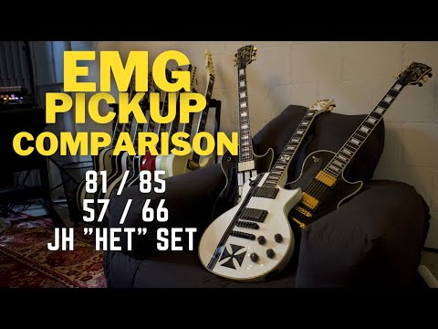 EMG PICKUP COMPARISON | 81/85 vs 57/66 vs JH "Het" Set