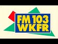 WKFR "FM103 KFR" (Now 103.3 KFR) - Legal ID - 1990-2002 (Re-Uploaded)
