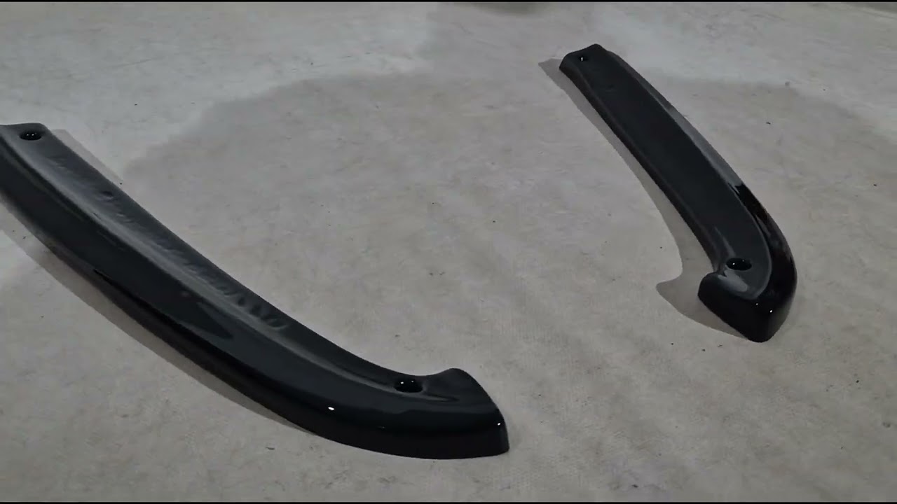 BMW řada 5 E60/E61 2003–2010 Zadní FLAP nástavce DPT (lesklá černá) Video 1