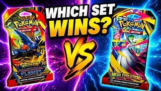 🔥 Pokemon Pack Battle! Phantasmal Flames vs Mega Evolution – Who Wins?! ⚔️TCG Cards
