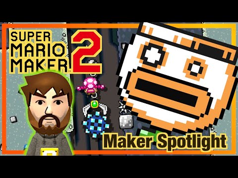 Where do you get these ideas? 🤯 | Maker Spotlight: Donkeymint | SUPER MARIO MAKER 2 ONLINE | German
