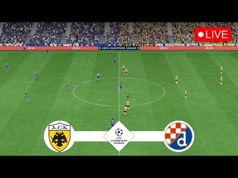 AEK vs Dinamo Zagreb UŽIVO | UEFA Champions League | Utakmica UŽIVO danas